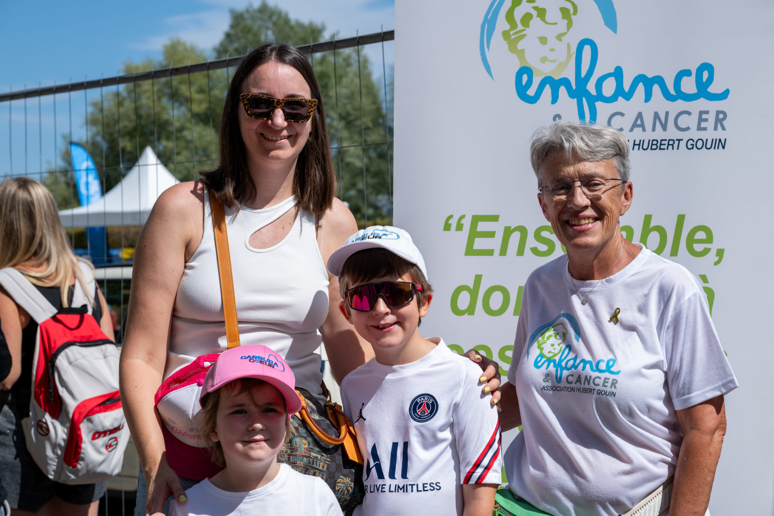 Pauline et ses enfants au Carburacoeur